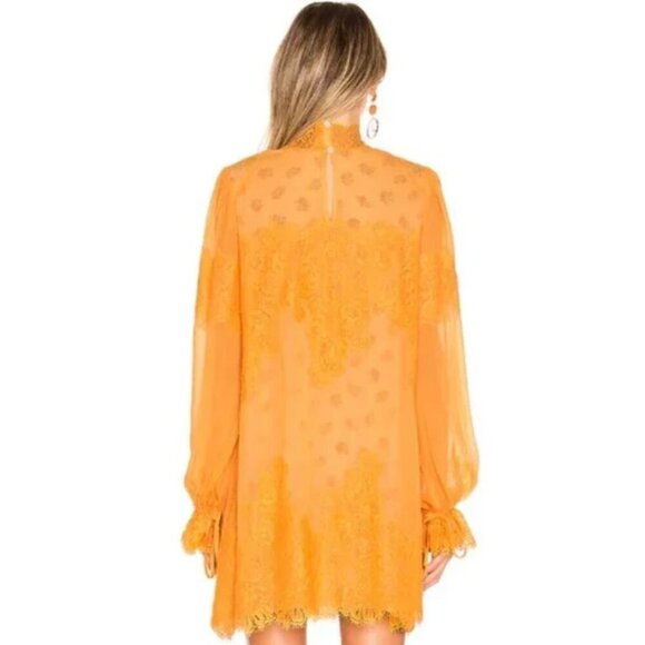 We Are HAH Queen 4 A Day Dress in Mango - Picture 4 of 14